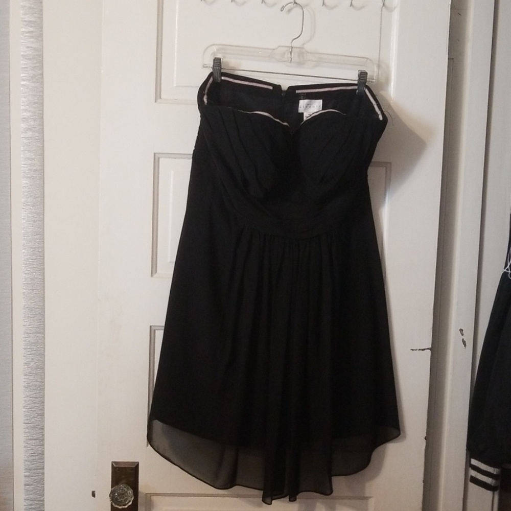 Black Strapless Bill Levkoff Dress